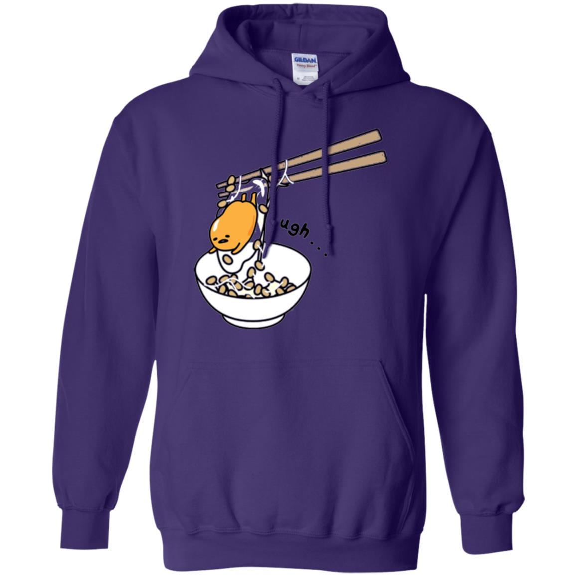 Film T-shirt Gudetama Chopsticks Purple