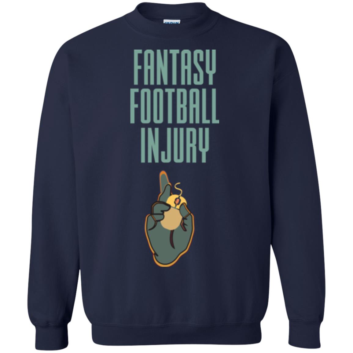 Gamer T-shirt Fantasy Football Injury Navy