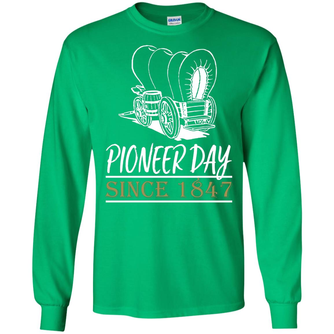 Pioneer Day Since 1847 Shirt Irish Green