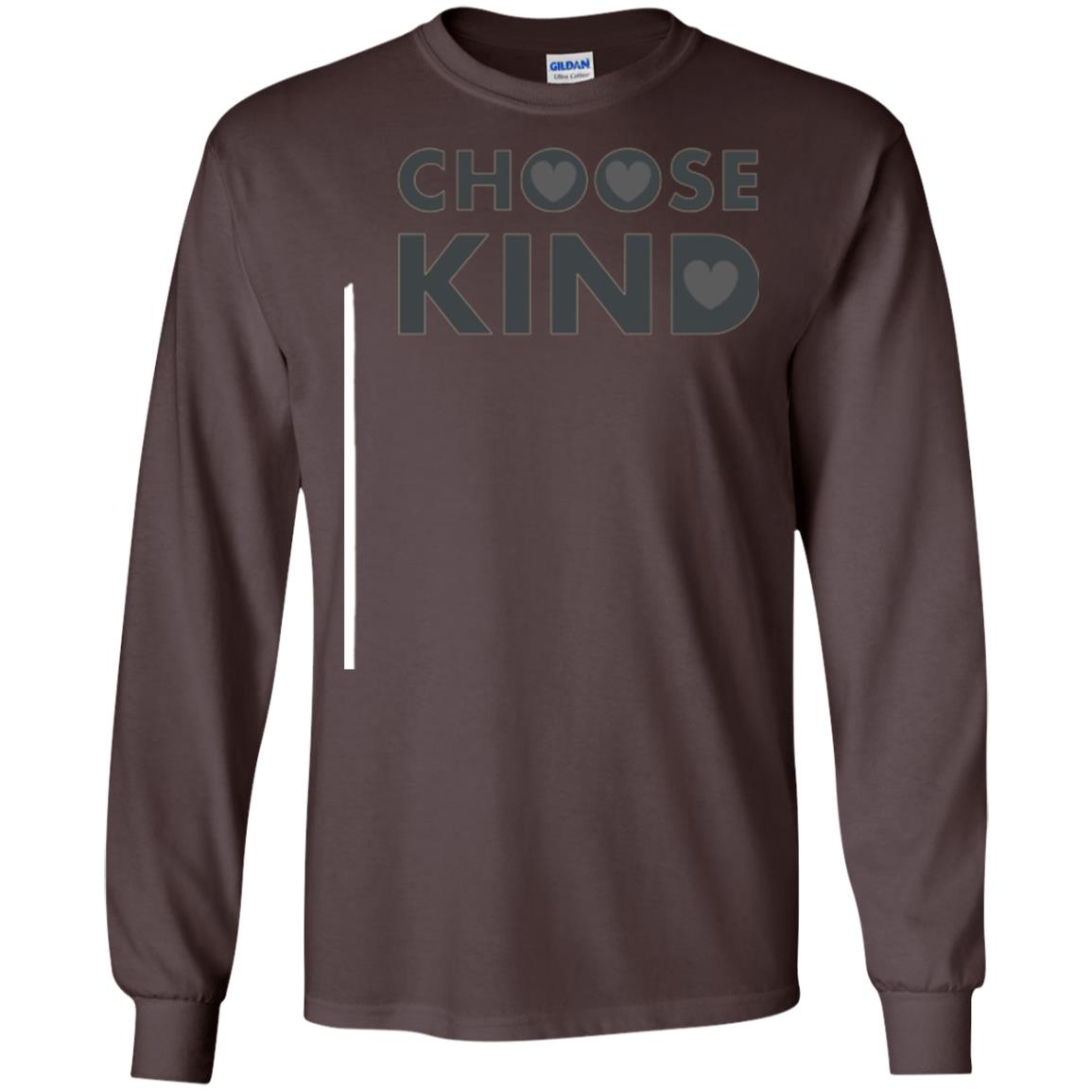 Anti Bullying T-shirt Choose Kind Dark Chocolate