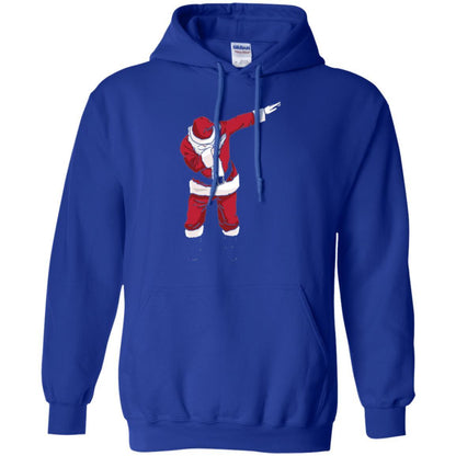 Christmas T-shirt Dabbing Santa Royal