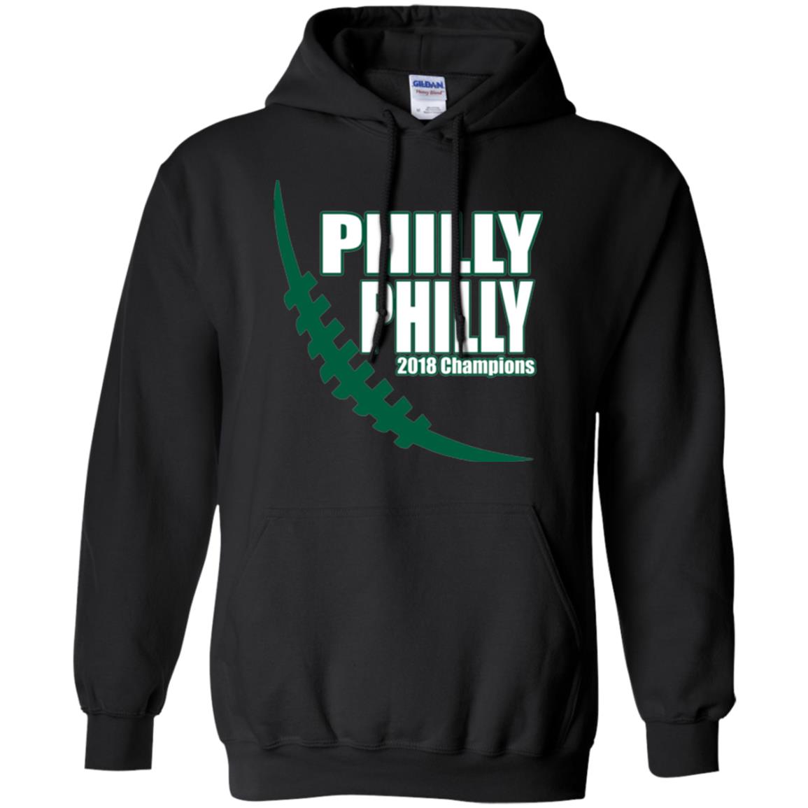 Football Lover T-shirt Philly Philly 2018 Championship Black