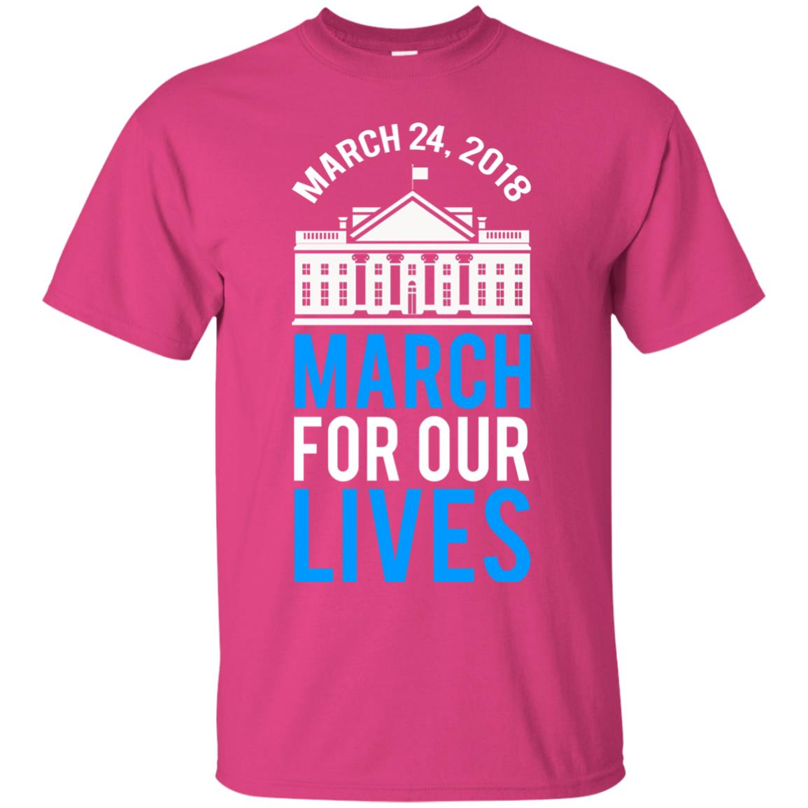 March For Our Lives March 24 2018 T-shirt Heliconia