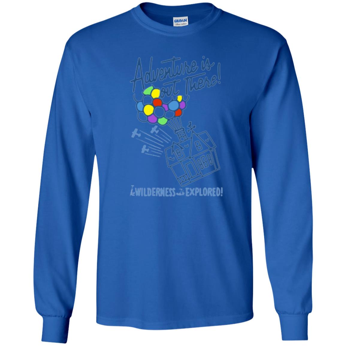 Adventure Is Out There T-shirt Royal