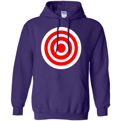 Funny Practice Bulls Eye Board Game Target T-shirt Purple