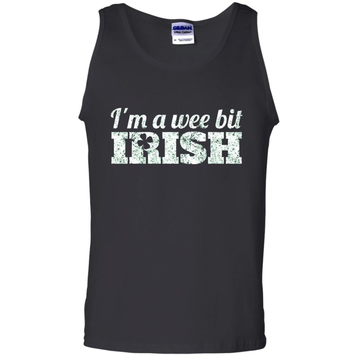I_m Wee Bit Irish Funny Irish Heritage St Paddy_s Day T-shirt Black