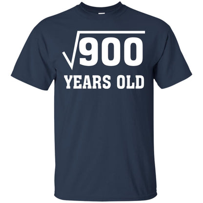 Square Root Of 900 Funny 30 Years Old T-shirt 30th Birthday Navy