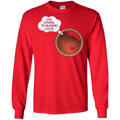 Celestial Total Lunar Eclipse 2018 T-shirt Funny Meme Red
