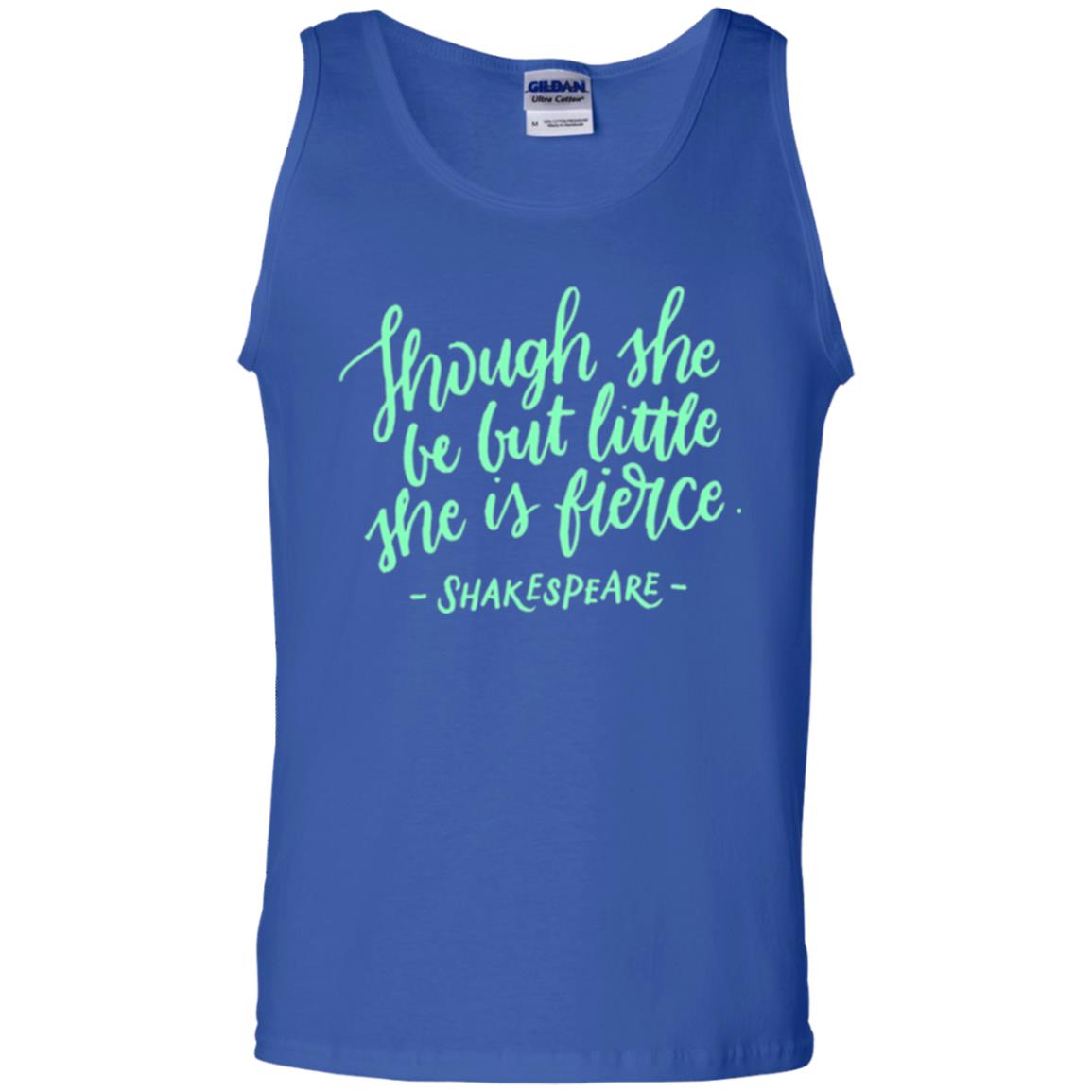 Shakespeare T-shirt Though She Be But Little She Is Fierce Royal