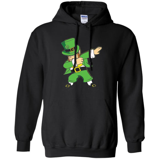 St. Patrick_s Day T-shirt Irish Dabbing T-shirt Black