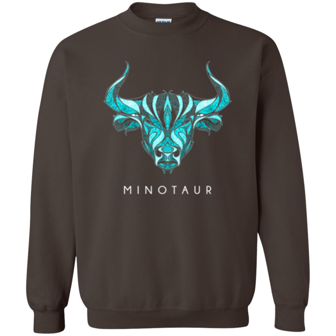 Greek Mythology Lover T-shirt Minotaur T-shirt Dark Chocolate