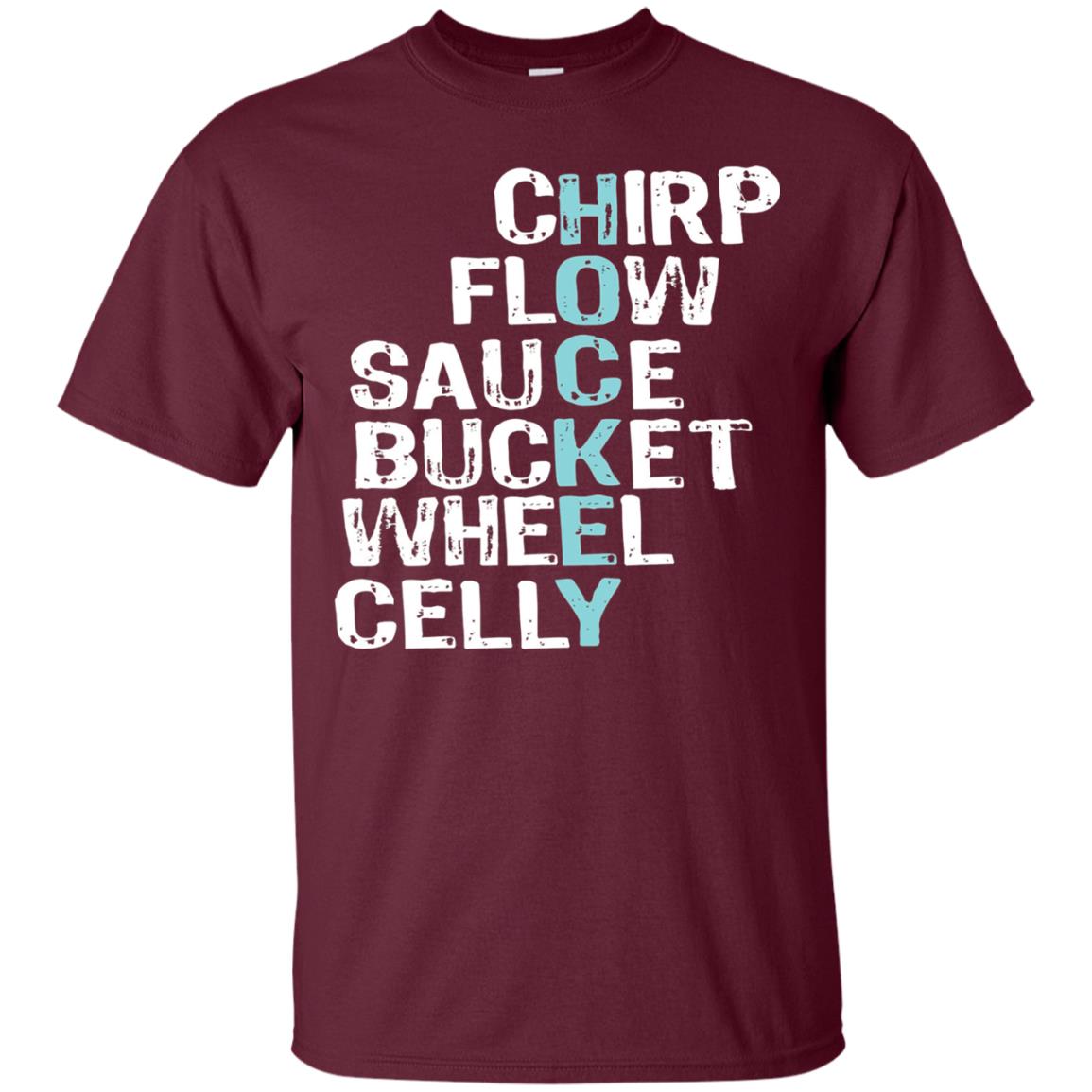 Eat Sleep Hockey Flow Celly Sauce Bucket Flow Wheel Shirt Maroon
