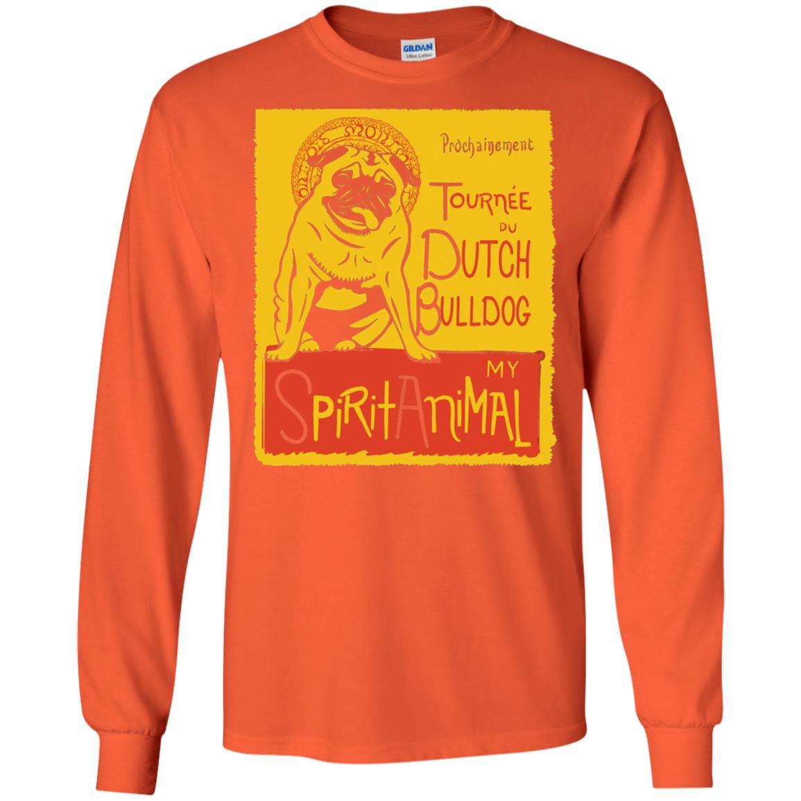 Dutch Bulldog My Spirit Animal T-shirt Orange
