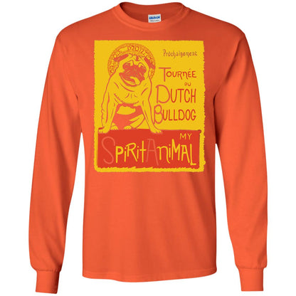 Dutch Bulldog My Spirit Animal T-shirt Orange