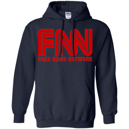 Anti Trump T-shirt Fnn Fake News Network T-shirt Navy