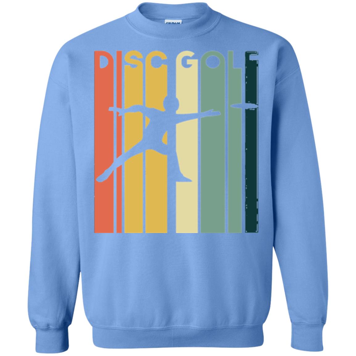 Disc Golf Retro Vintage T-shirt Carolina Blue