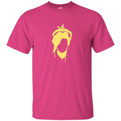 Overwatch Mercy Icon Spray T-Shirt Heliconia