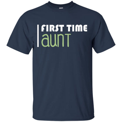 First Time Aunt New Auntie Shirt Navy
