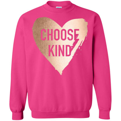 Choose Kind Anti Bullying Rose Gold T-shirt Heliconia