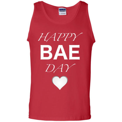 Valentine_s Day T-shirt Happy Bae Day Red