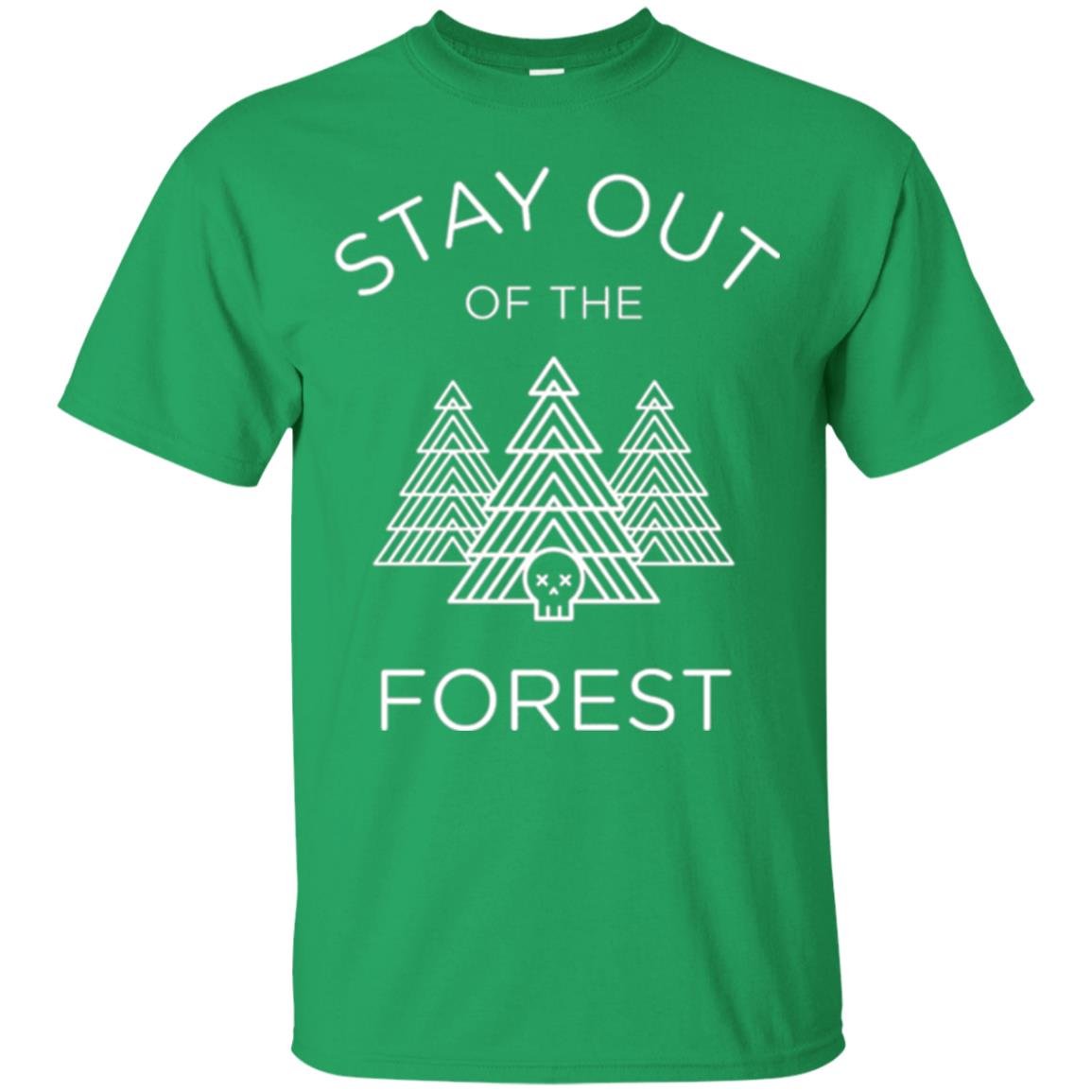 Murderino T-shirt -stay Out Of The Forest Irish Green