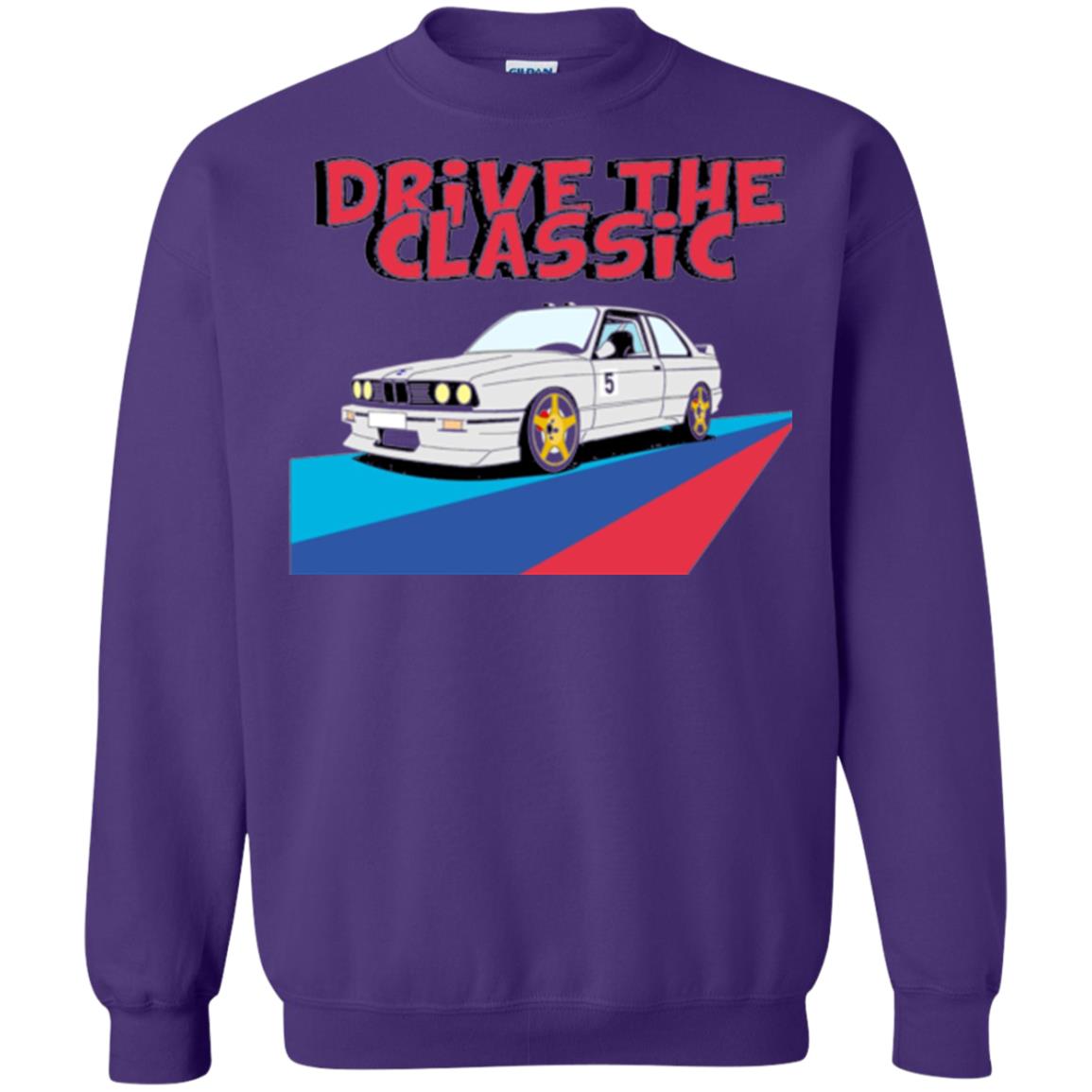 Classic Drive Vintage Collectors Bmw Lovers T-shirt Purple