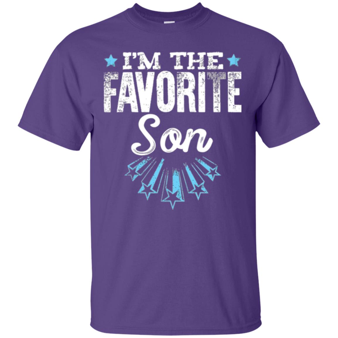 I'm The Favorite Son Family T-shirt Purple