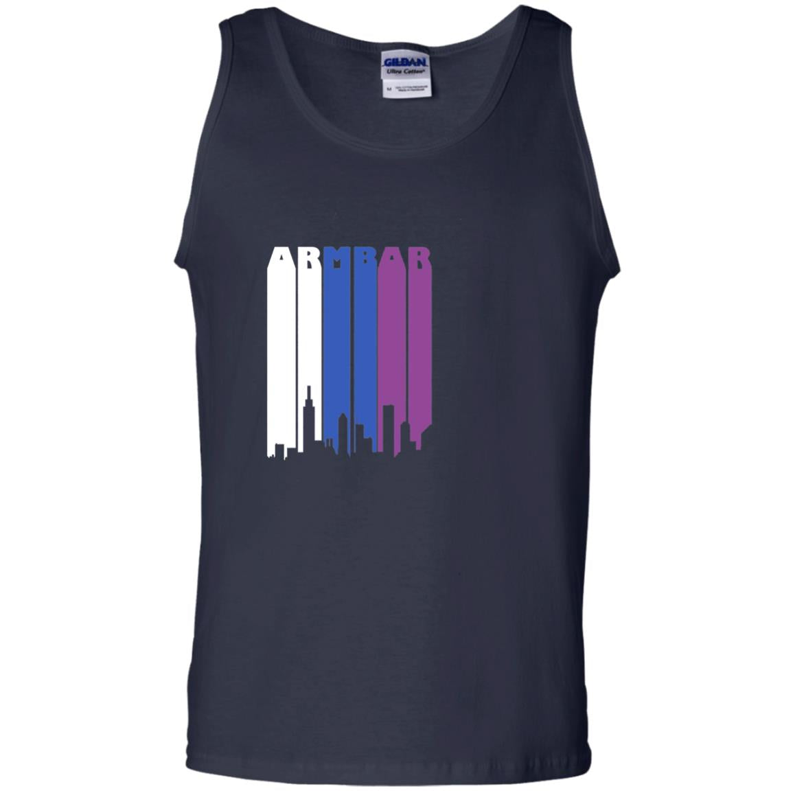 Bjj Brazilian Jiu Jitsu Armbar City T-shirt Navy