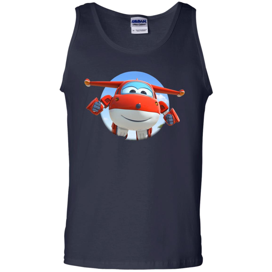 Super Wings Jett Movie Lover T-shirt Navy