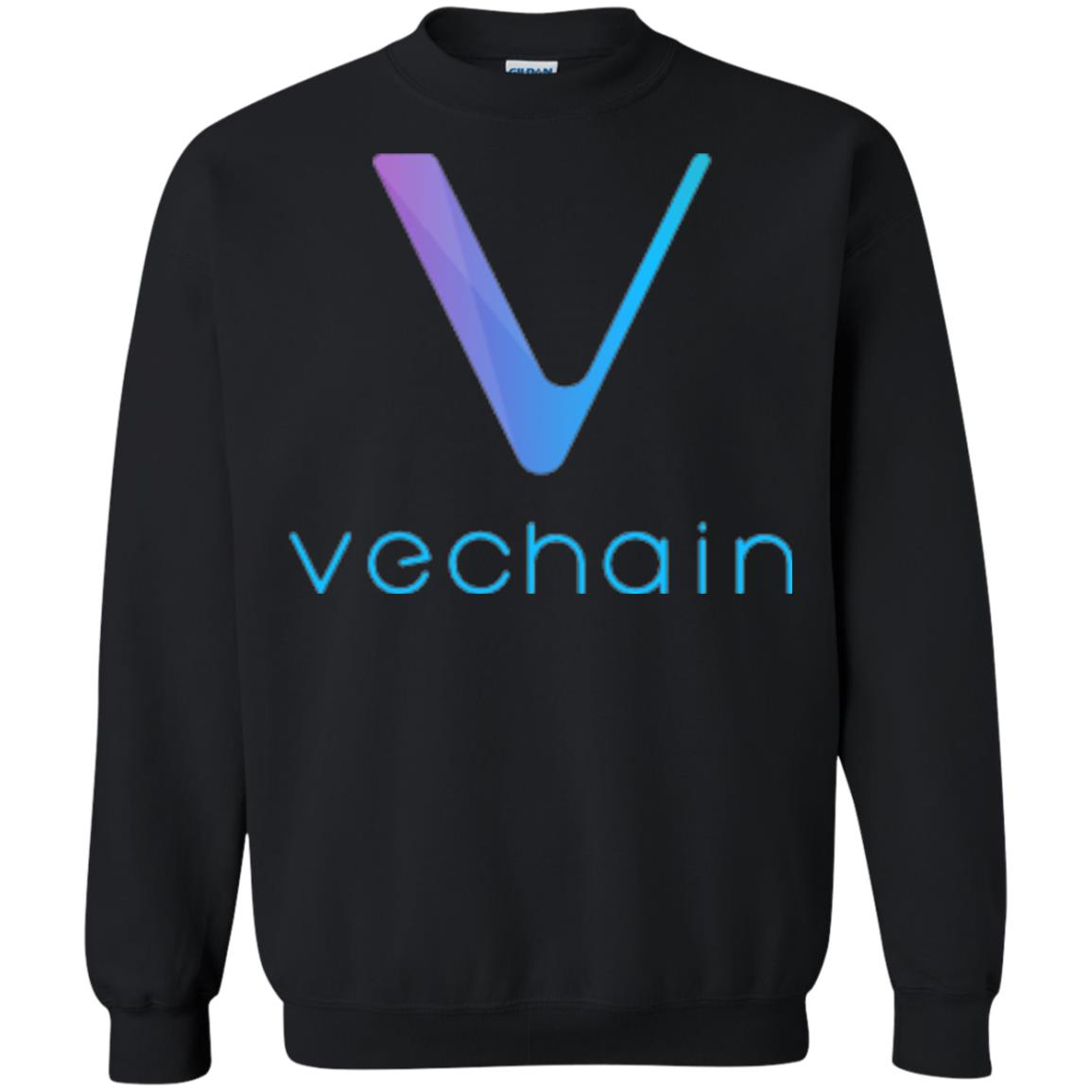 Vechain Ven Cryptocurrency Blockchain T-shirt Black
