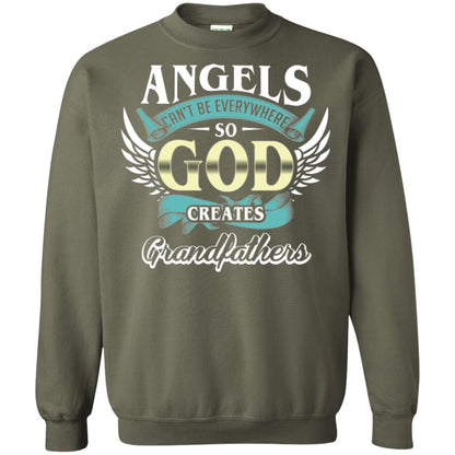 Angels Cant Be Everywhere So God Creates Grandfathers Military Green