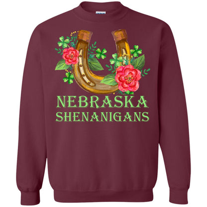 Horse Lover T-shirt Nebraska Shenanigans Maroon