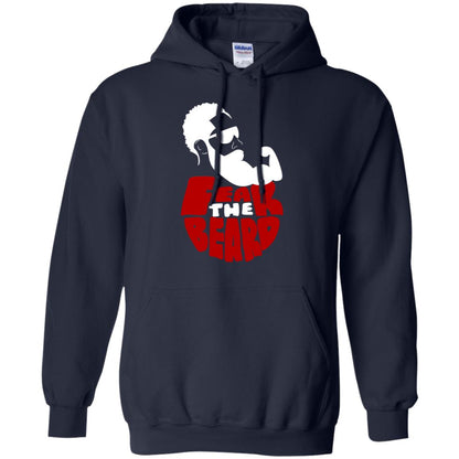 Fear The Beard No Shave November Gift Shirt For Mens Navy
