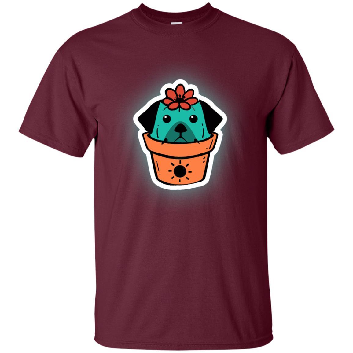 Dog Lovers T-shirt Dogcus Maroon