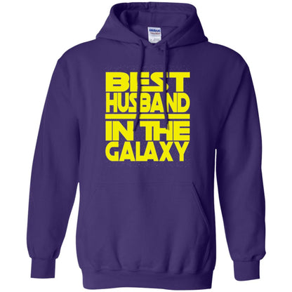 Best Husband In The Galaxy T-shirt Purple