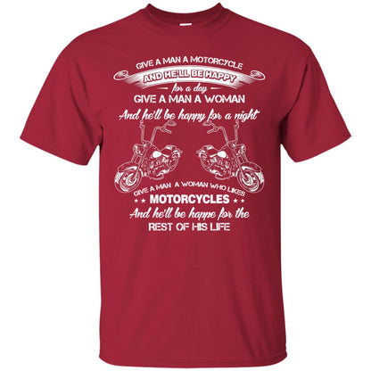 Give A Man A Motorcycle And He_ll Be Happy For A Day Cardinal