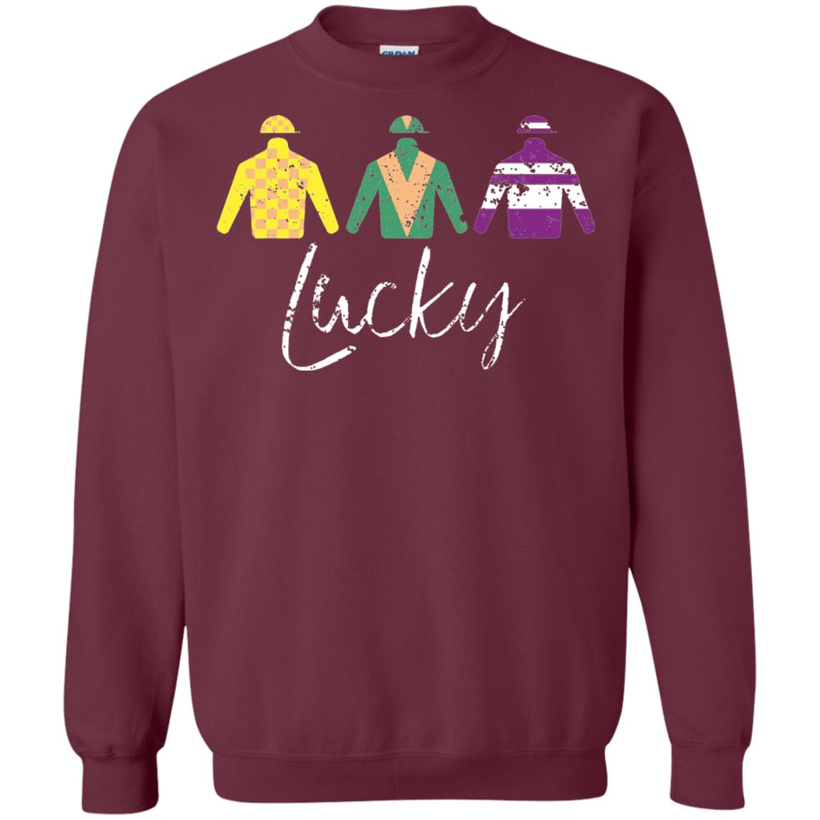 Derby Jockey Shirt Lucky Derby Apparel Derby Maroon