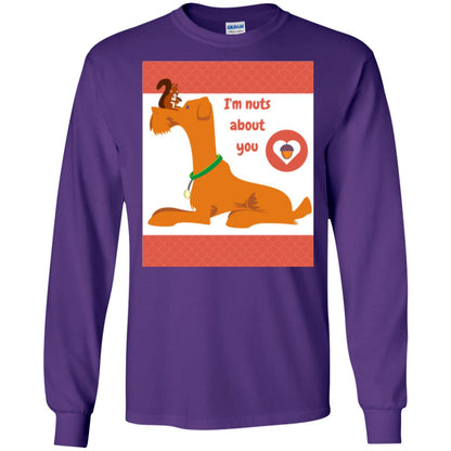 I_m Nuts About You T-shirt Purple