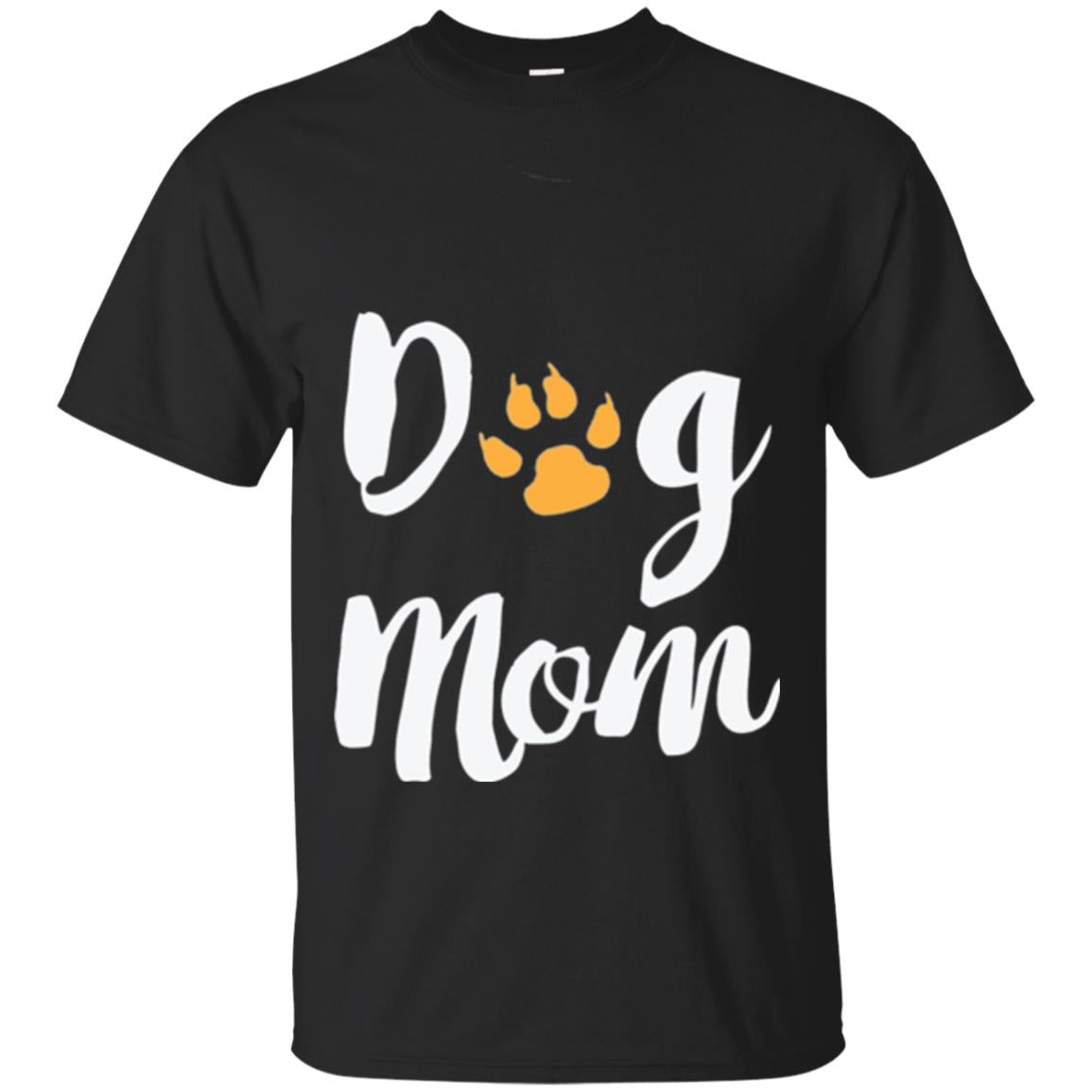 Dog Lovers T-shirt Dog Mom Black