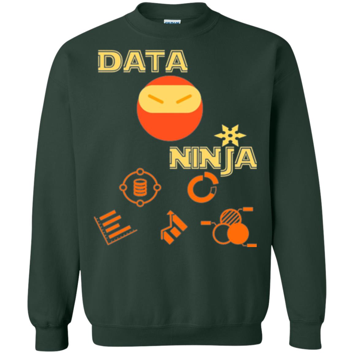 Data Ninja T-shirt Forest Green