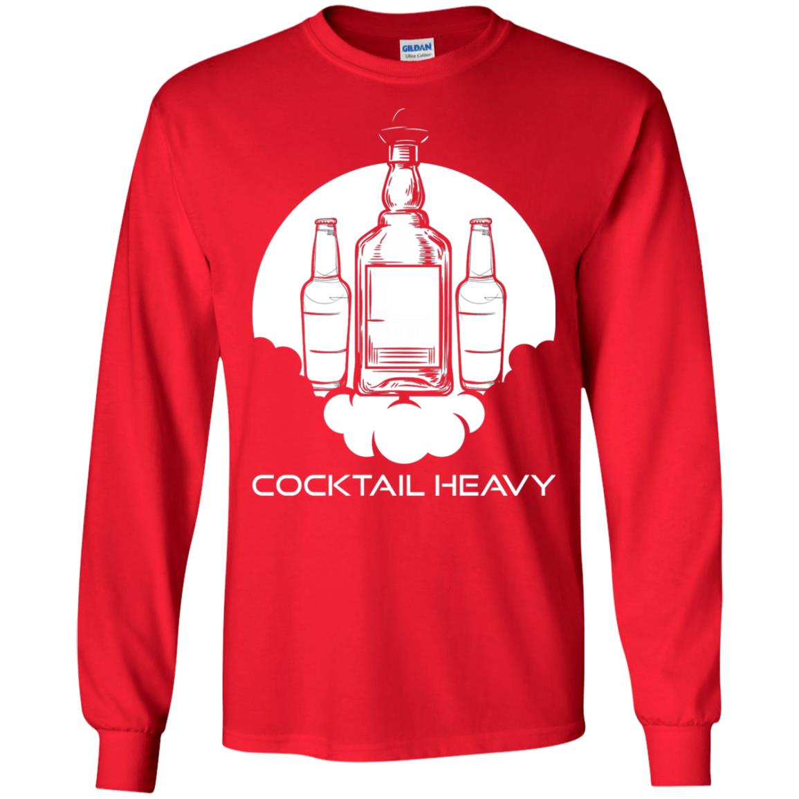 Cocktail Heavy T-shirt Red