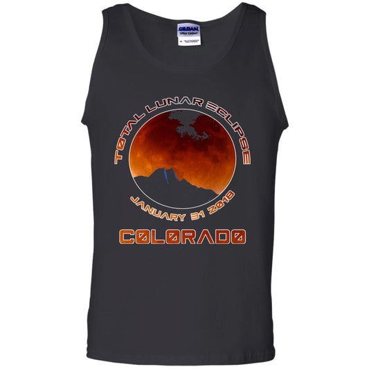 Colorado Lunar Eclipse 2018 T-shirt January 31 Black