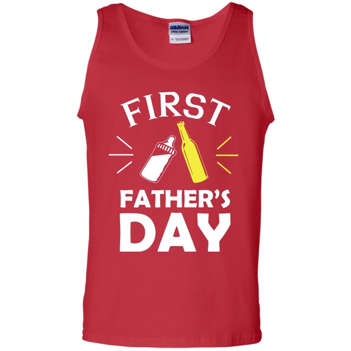 First Father's Day Shirt Red