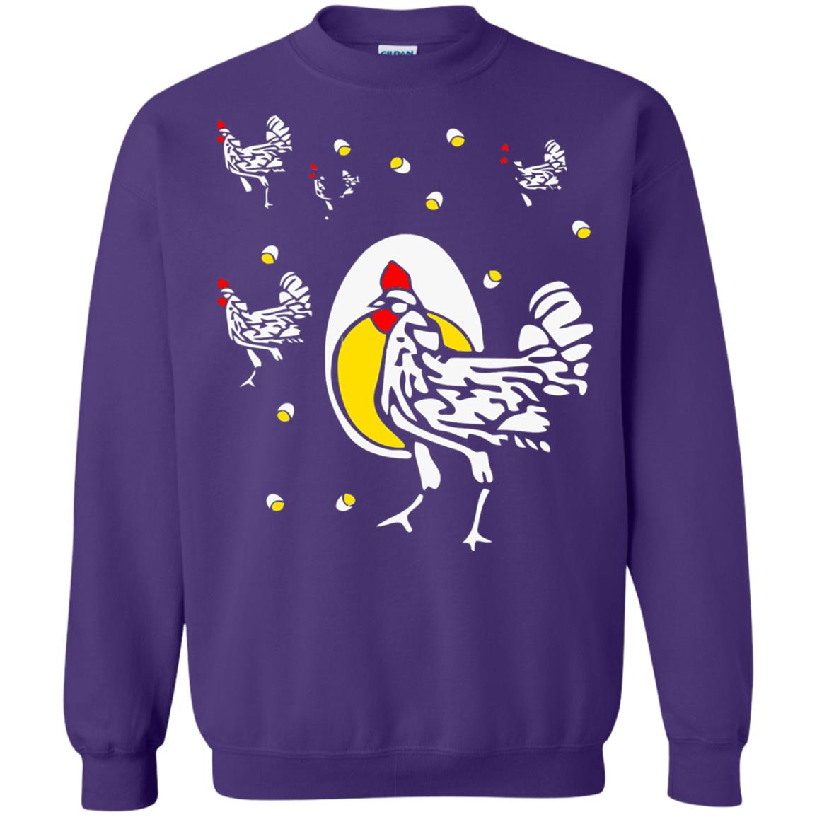 Chicken Shirt Roseanne T-shirt Purple