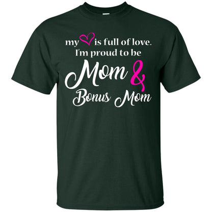 Mommy T-shirt My Heart Is Full Of Love Forest