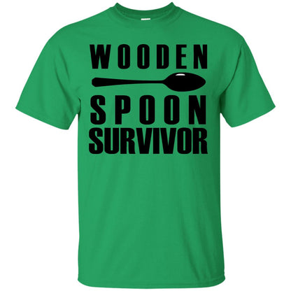 Wooden Spoons Survivor Shirt Irish Green