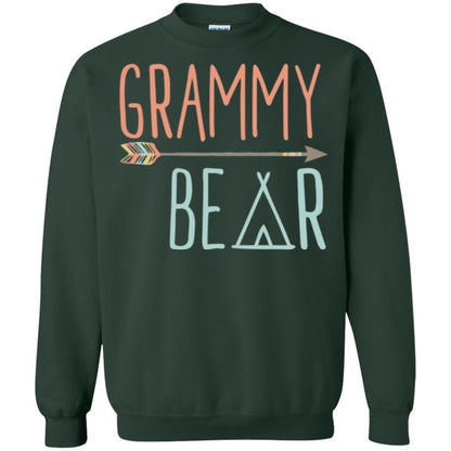 Bear Lover T-shirt Grammy Bear T-shirt Forest Green