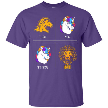 They Are Horse I Am Unicorn They Are Unicorn I Am Lion Purple