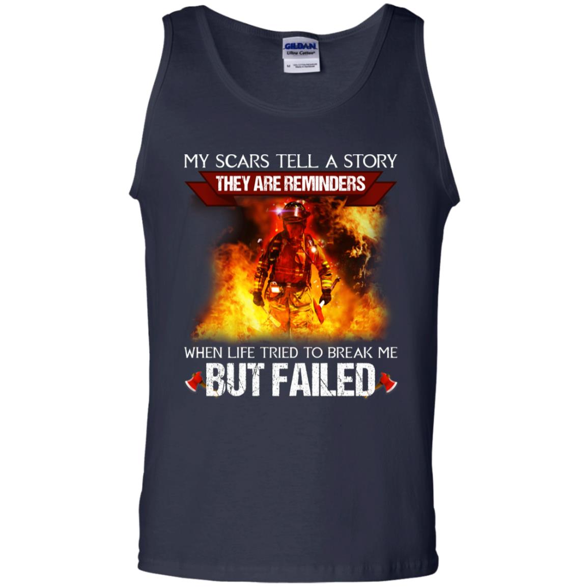 My Scars Tell A Story They Are Reminders When Life Tried To Break Me But Failed Shirt Navy