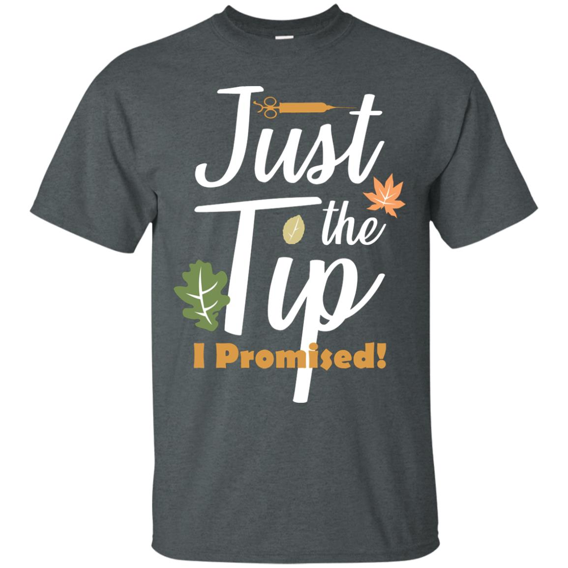 Just The Tip I Promised Shirt Dark Heather